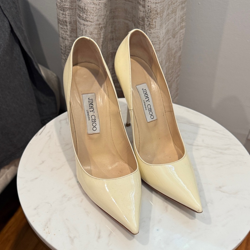 Jimmy Choo Ivory Heels
